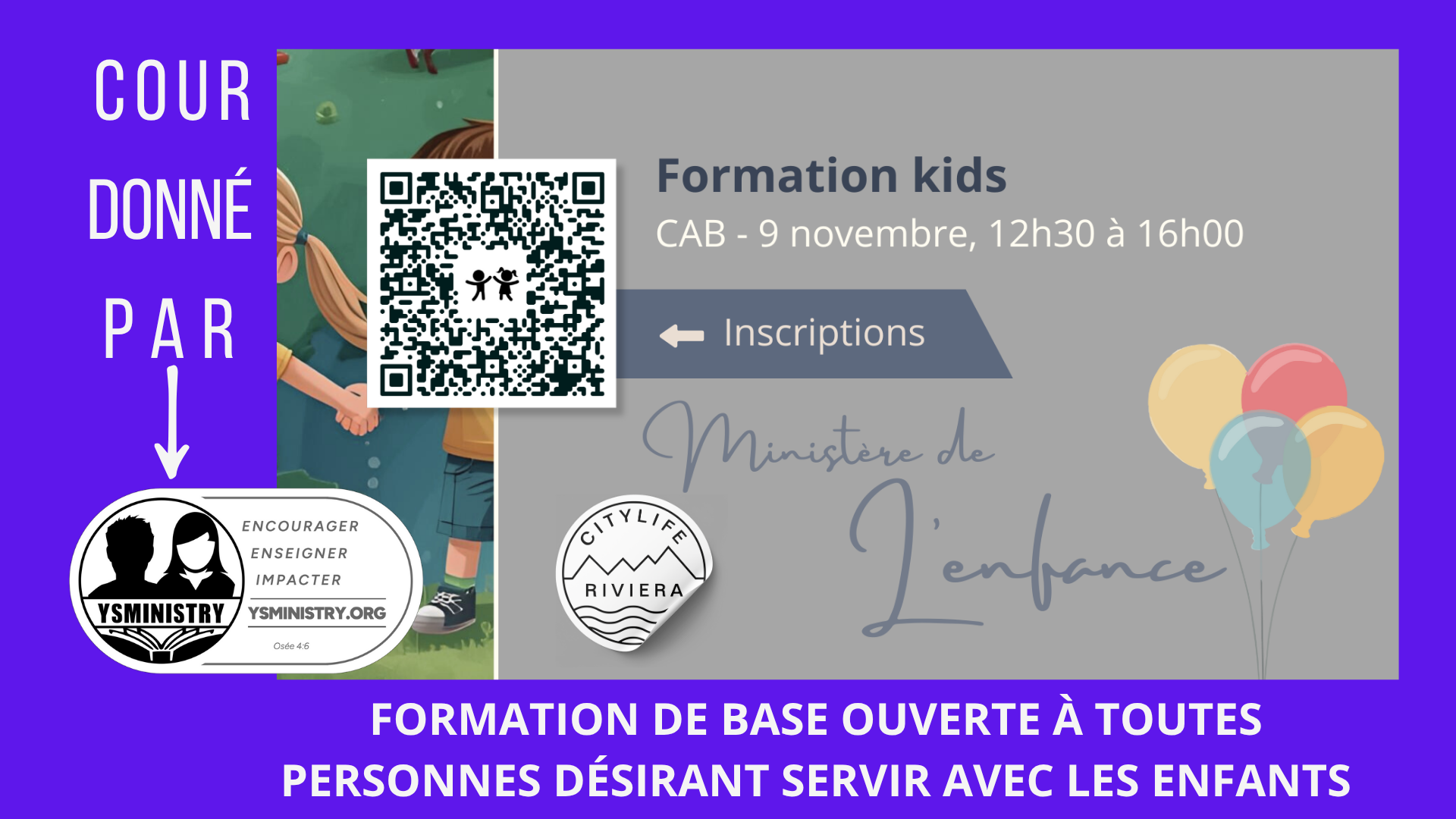 FORMATION MINISTÈRE ENFANCE